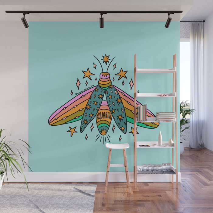 Aquarius Firefly Wall Mural Gallery Image 1
