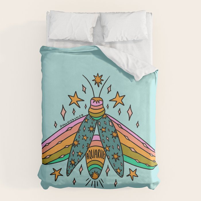 Aquarius Firefly Duvet Cover Gallery Image 6