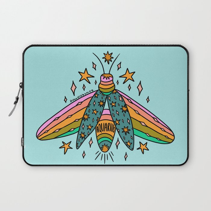 Aquarius Firefly Laptop Sleeve Gallery Image 1