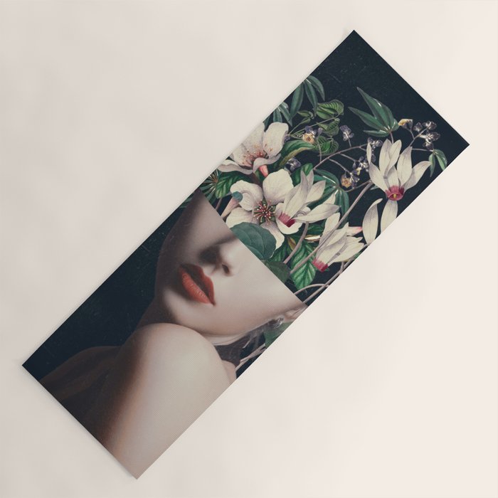 Floral Portrait 35 Yoga Mat Gallery Image 1