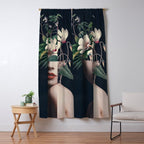 Floral Portrait 35 Window Curtain Gallery Image 5