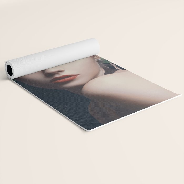 Floral Portrait 35 Yoga Mat Gallery Image 2