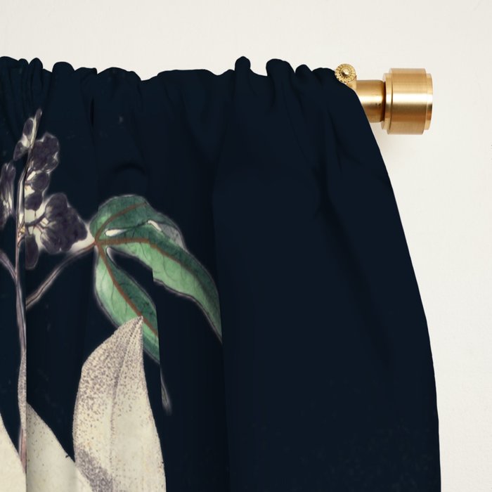 Floral Portrait 35 Window Curtain Gallery Image 2