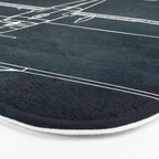 CESSNA 172 - First flight 1955 Bath Mat Gallery Image 3