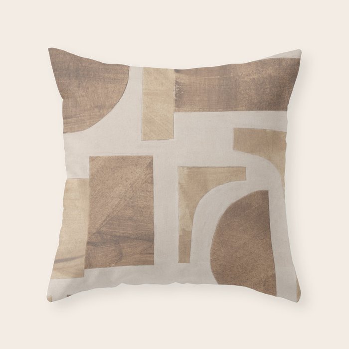Puzzle #1 Throw Pillow Gallery Image 1