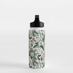 Winter Floral Pattern Water Bottle Gallery Image 3