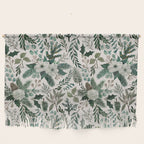 Winter Floral Pattern Wall Hanging Gallery Image 1