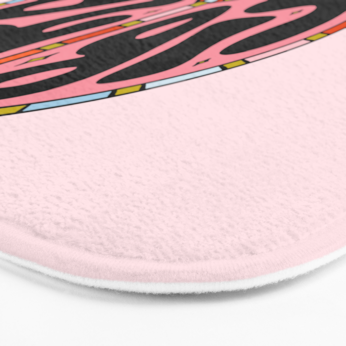 Libra Peace Sign Bath Mat Gallery Image 3