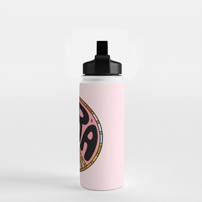 Libra Peace Sign Water Bottle Gallery Image 2