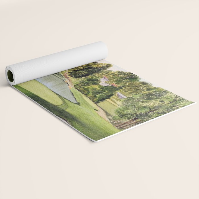 Congressional Golf Course 10th Hole Yoga Mat Gallery Image 2