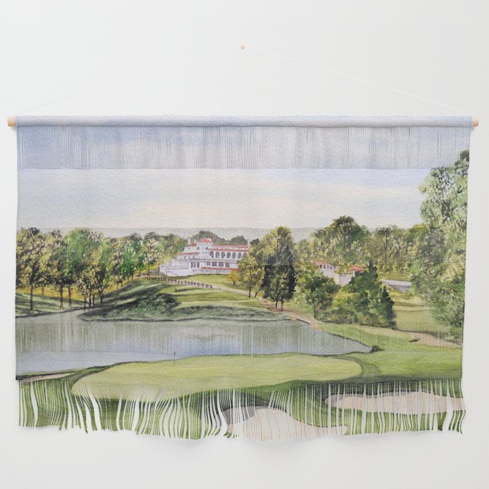 Congressional Golf Course 10th Hole Wall Hanging Gallery Image 1