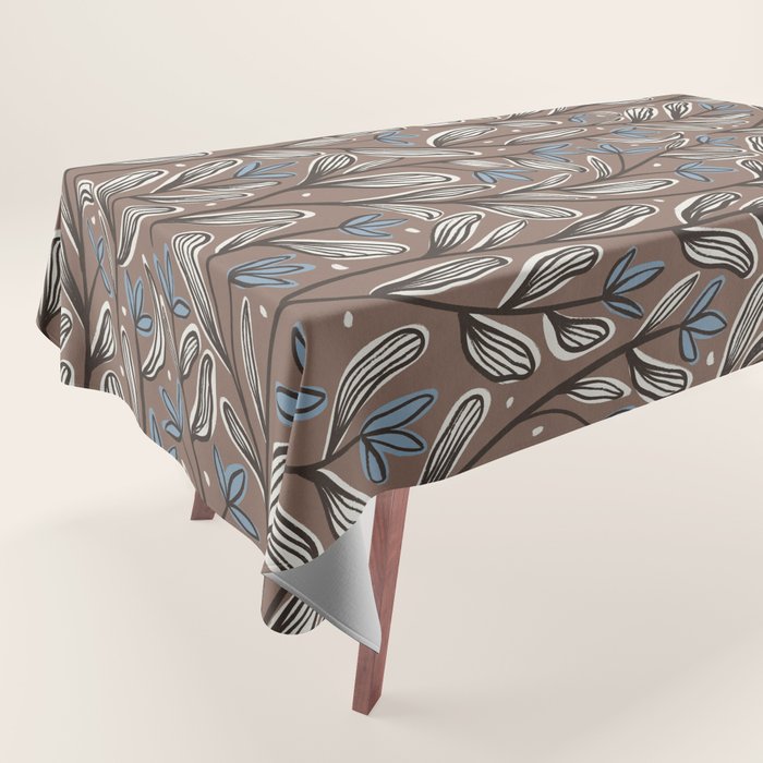 Autumn Florals #1 Tablecloth Gallery Image 1