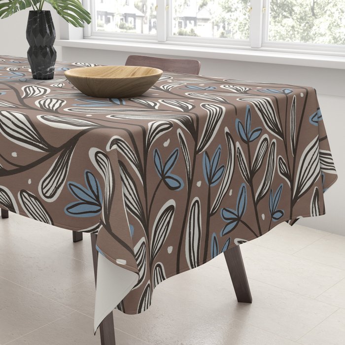 Autumn Florals #1 Tablecloth Gallery Image 3