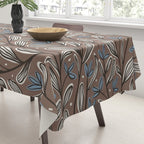 Autumn Florals #1 Tablecloth Gallery Image 3