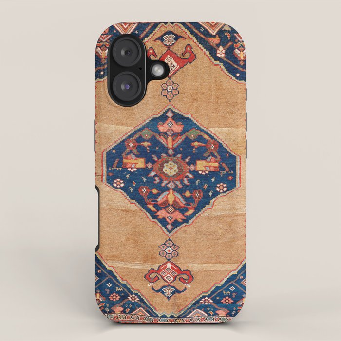 Bijar Kurdish Northwest Persian Rug Print iPhone Case Gallery Image 1
