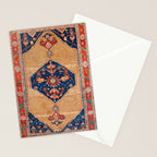 Bijar Kurdish Northwest Persian Rug Print Stationery Card Gallery Image 2