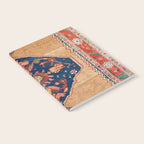 Bijar Kurdish Northwest Persian Rug Print Notebook Gallery Image 2