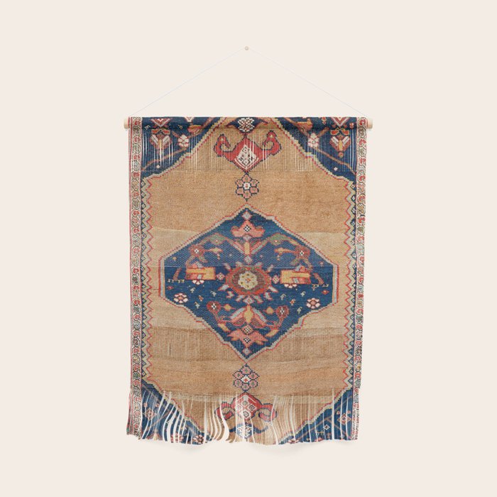 Bijar Kurdish Northwest Persian Rug Print Wall Hanging Gallery Image 1