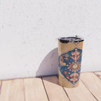 Bijar Kurdish Northwest Persian Rug Print Travel Mug Gallery Image 4