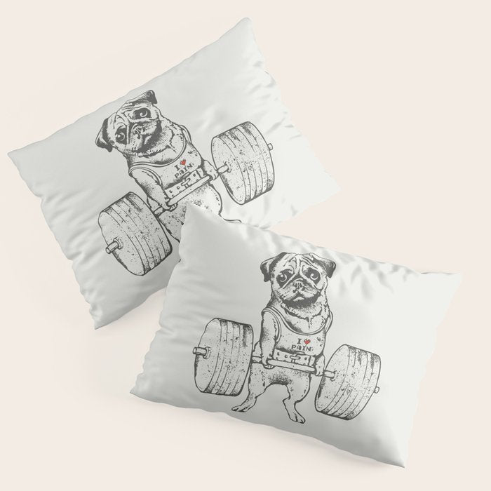 Pug Lift Pillow Sham Gallery Image 1