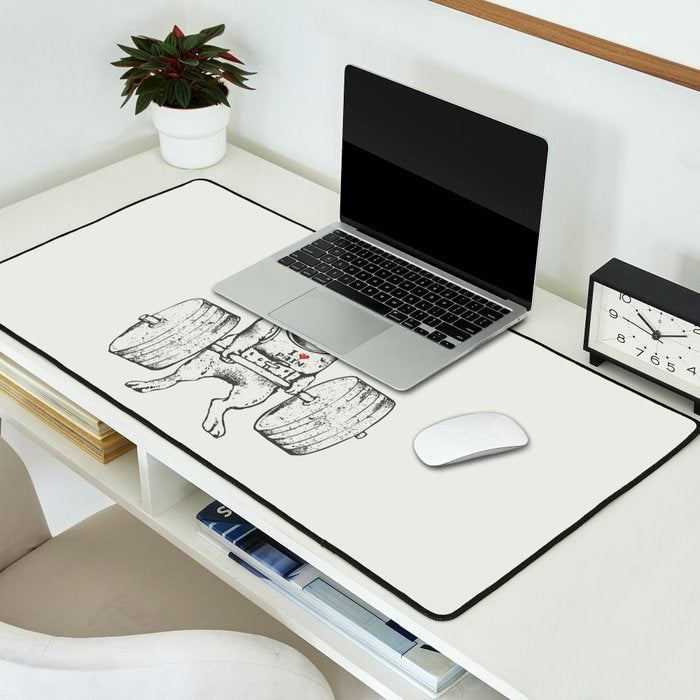Pug Lift Desk Mat Gallery Image 2