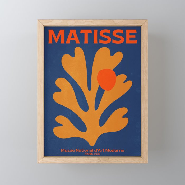 Indigo Sun: Paper Cutouts Matisse Edition Mini Art Print Gallery Image 1
