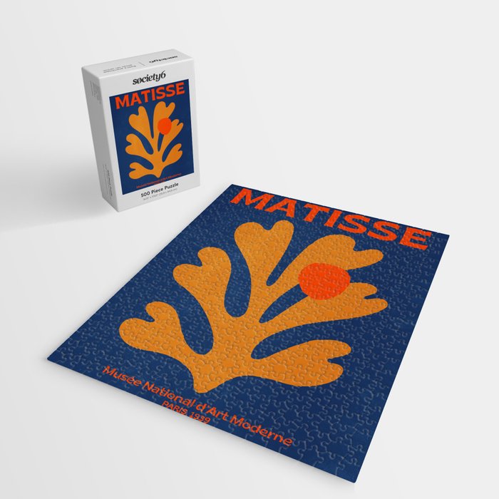 Indigo Sun: Paper Cutouts Matisse Edition Jigsaw Puzzle Gallery Image 2