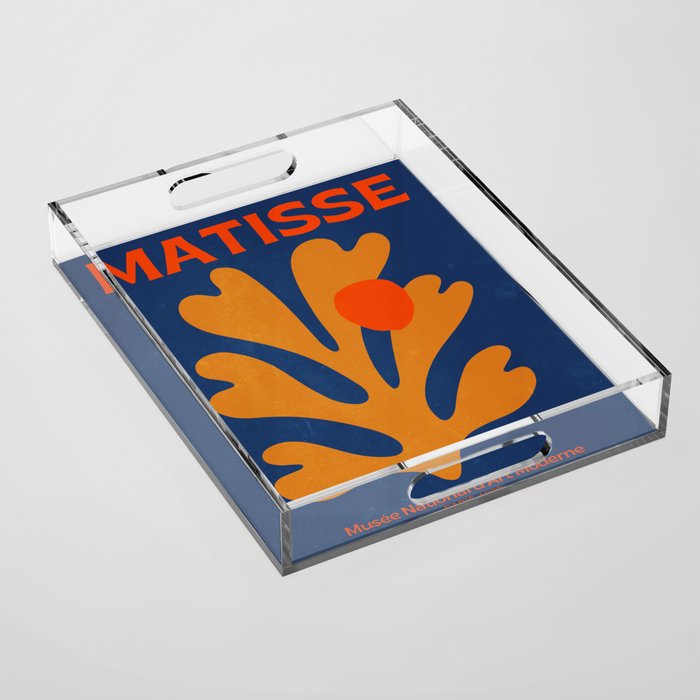 Indigo Sun: Paper Cutouts Matisse Edition Acrylic Tray Gallery Image 1