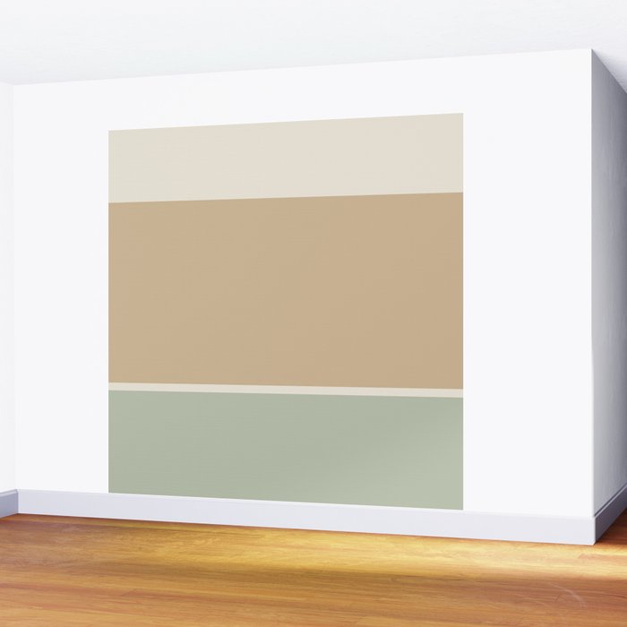 Contemporary Color Block LVI Wall Mural Gallery Image 2