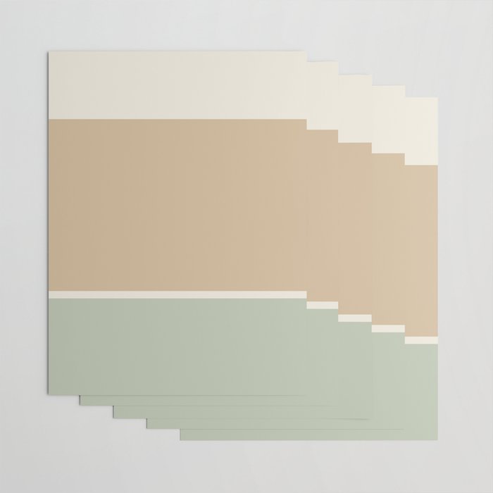 Contemporary Color Block LVI Wrapping Paper Gallery Image 3