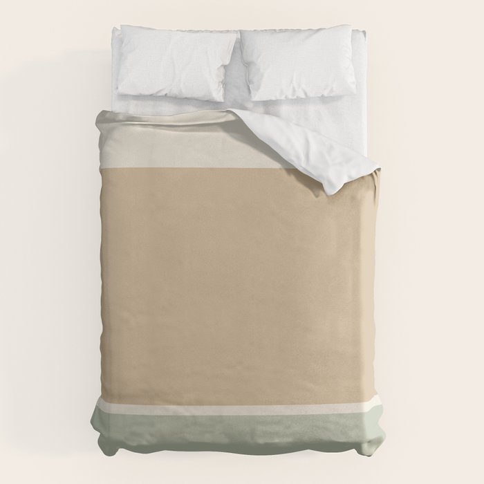 Contemporary Color Block LVI Duvet Cover Gallery Image 1