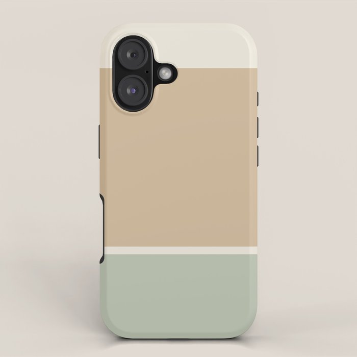 Contemporary Color Block LVI iPhone Case Gallery Image 1