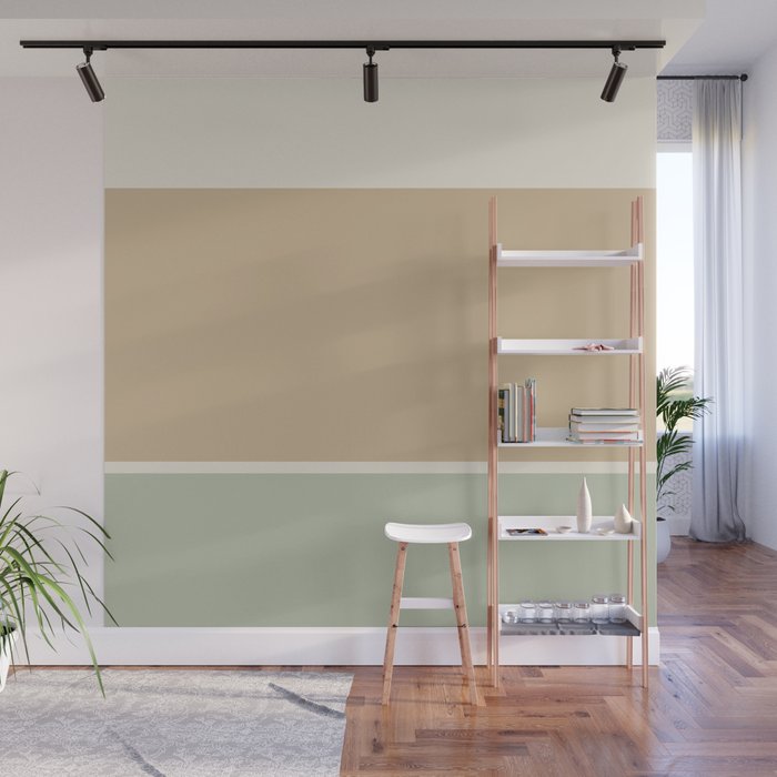 Contemporary Color Block LVI Wall Mural Gallery Image 1