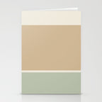 Contemporary Color Block LVI Stationery Card Gallery Image 2