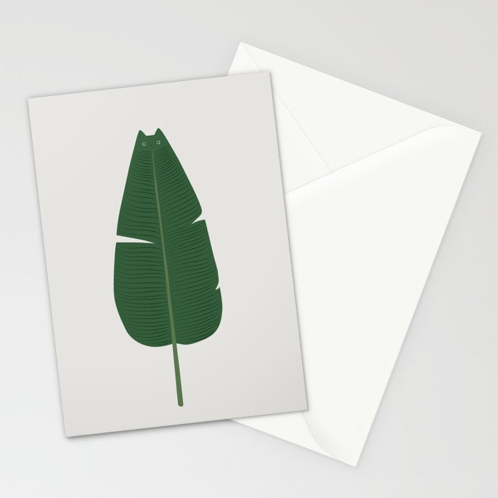Cat and Plant 23 Stationery Card Gallery Image 2