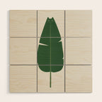 Cat and Plant 23 Wood Wall Art Gallery Image 1
