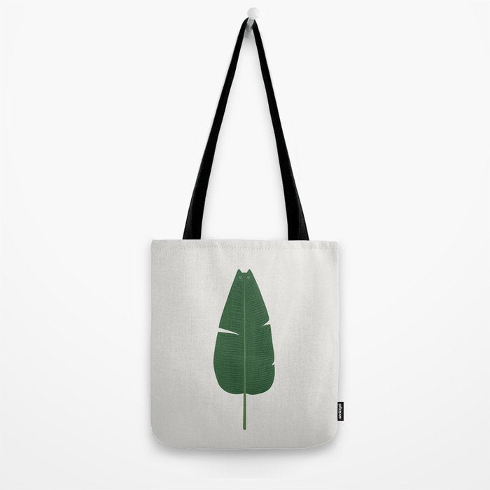Cat and Plant 23 Tote Bag Gallery Image 2