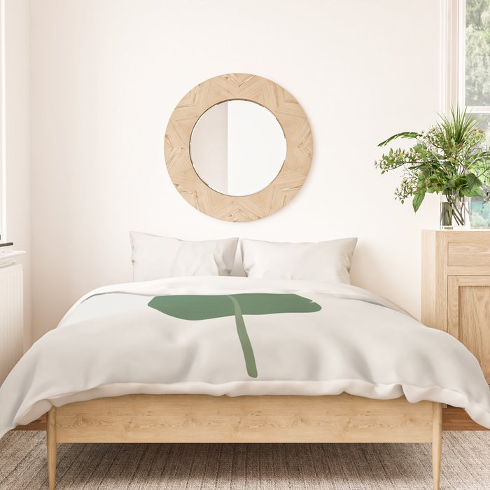 Cat and Plant 23 Duvet Cover Gallery Image 3