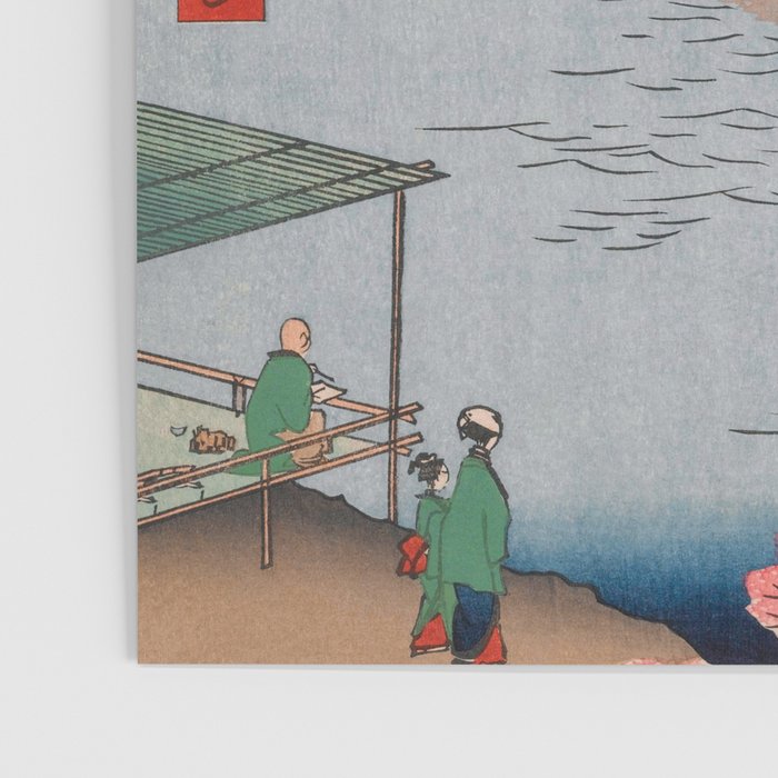 Inside Akiba Shrine Vintage Ukiyo-e Japanese Art Poster Gallery Image 3