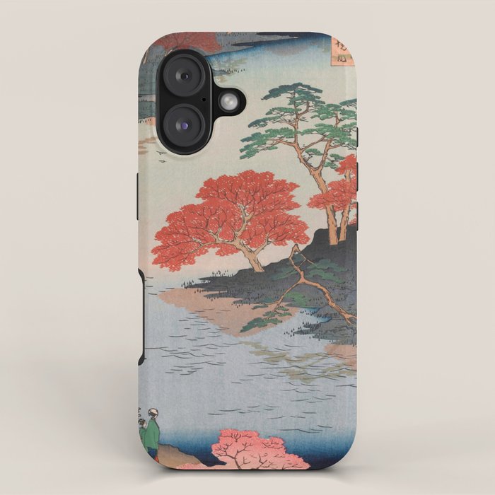 Inside Akiba Shrine Vintage Ukiyo-e Japanese Art iPhone Case Gallery Image 1