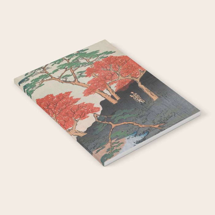 Inside Akiba Shrine Vintage Ukiyo-e Japanese Art Notebook Gallery Image 2