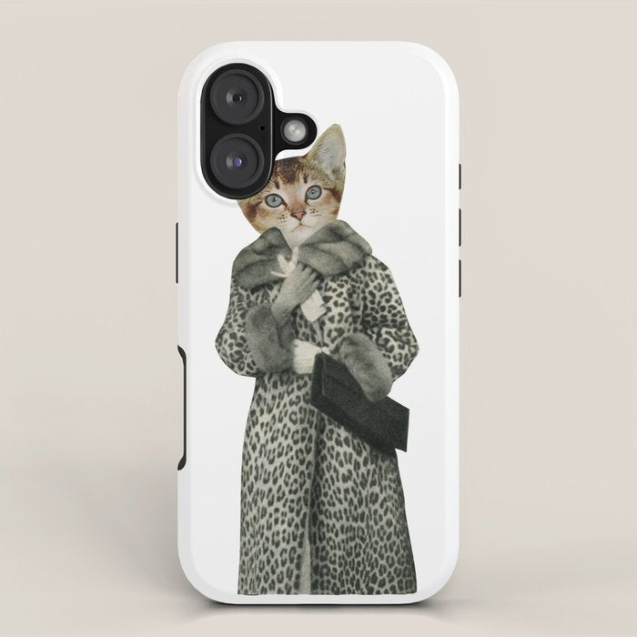 Kitten Dressed as Cat iPhone Case Gallery Image 1