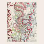 Vintage Map of the Mississippi River Poster Gallery Image 4