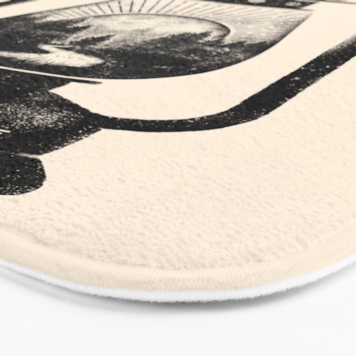 THE PATH MAY BE DARK BUT THE SUN WILL ALWAYS RISE Bath Mat Gallery Image 3