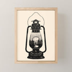 THE PATH MAY BE DARK BUT THE SUN WILL ALWAYS RISE Mini Art Print Gallery Image 1
