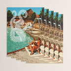 Octopus splash Wrapping Paper Gallery Image 3
