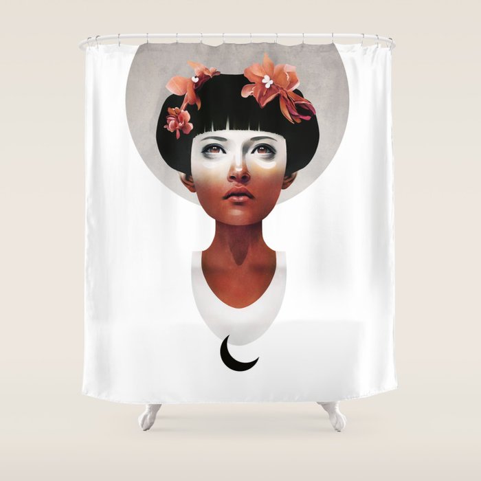 Hyperdusk II Shower Curtain Gallery Image 1