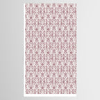 Seahorse Damask  Lilac Purple Tablecloth Gallery Image 2