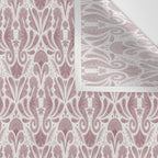Seahorse Damask  Lilac Purple Wall Tapestry Gallery Image 3