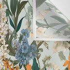 Countryside Bloom Floral Cottage Allure Wall Tapestry Gallery Image 3